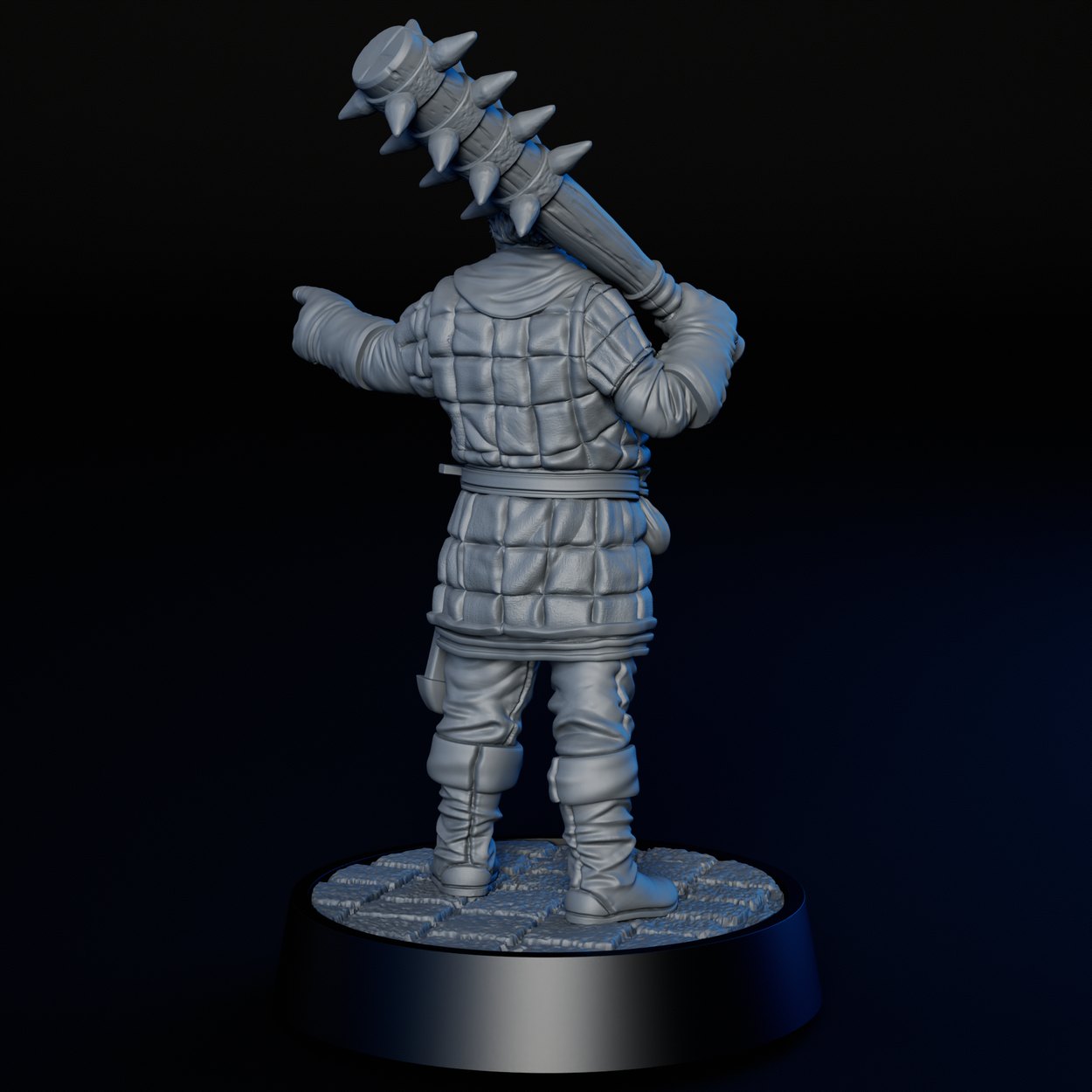 Bandit Enforcer miniature, detail view two